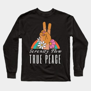 Serenity Flow True Peace Long Sleeve T-Shirt